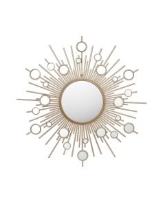 Mikasa Home Accents Sun-Shaped Wall Mirror