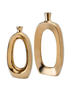 Mikasa Home Accents Oval Vase in Ceramic