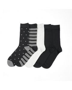 Selection Single Size Men's Socks 5 Pairs