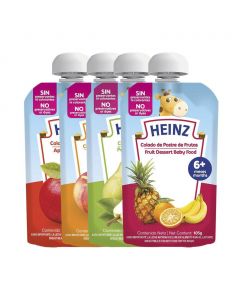 Heinz Assorted Fruit-Flavored Baby Porridge 18 Units / 105 g