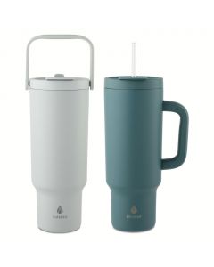 Manna Stainless Steel Beverage Tumblers Set 2 Pieces / 1.18 L / 40 oz