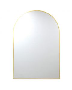 Mikasa Home Accents Arched Mirror with Aluminum Frame 50.8 cm x 76.2 cm x 2.79 cm / 20" x 30" x 1.1"