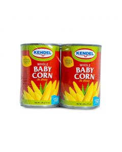 Kendel Whole Baby Corn 4 Units / 425 g / 15 oz