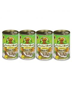 Linstead Market Gungo Coconut Milk Seasoned Peas 4 Units / 380 g / 13.4 oz
