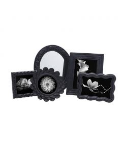 Melannco Mirror and Frame Set 5 Pieces