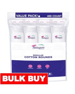 Swisspers Cotton Rounds 4 Pack / 100 Units