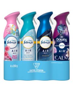 Febreze Air Fresheners Air Pack 4 Units / 250 g / 8.8 oz