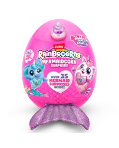 Rainbocorns Surprise Toy with Mermaid-Themed Plush and Collectible Animals