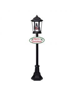 Selection Christmas Lamp Post with Music