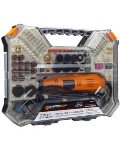 Mastergrip 229-Piece Rotary Tool Set