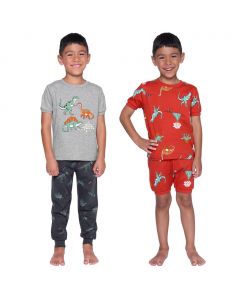 PL Sleep Cotton Pajama Set for Boys 4 Pieces