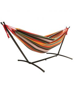 Portable Hammock with Stand 241 cm x 150 cm / 95" x 59"
