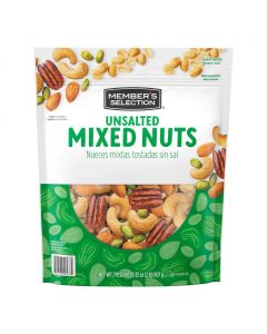 Selection Unsalted Roasted Nut Mix 907 g / 32 oz