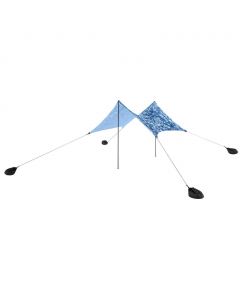 Bestway Outdoor Beach Canopy for 4 People 210.82 cm x 210.82 cm x 198.12 cm / 83" x 83" x 78"
