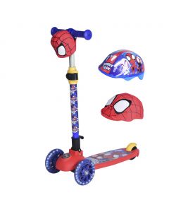 Disney Marvel Skateboard with Helmet for Kids