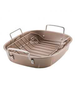 Circulon Roaster with Removable Rack and Nonstick Coating 48.77 cm x 14.81 cm x 39.80 cm / 19.2" x 5.83" x 15.67"