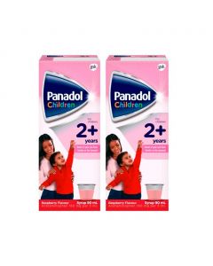 Panadol for Children Raspberry Flavor Pain Reliever 2 Units / 90 mL
