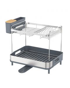 Kingrack 2-Tier Dish Rack / 46.58 cm × 32.18 cm × 41.10 cm / 18.34" x 12.67" x 16.18"