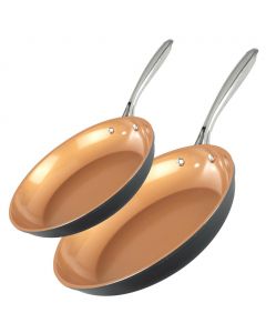 Gotham Steel Anodized Aluminum Pans 2 Units