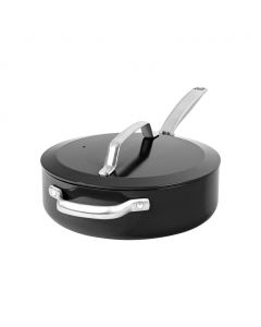 Gotham Steel Deep Saute Pan with Lid 4 L