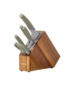 Farberware Knife with Block Set 7 Pieces