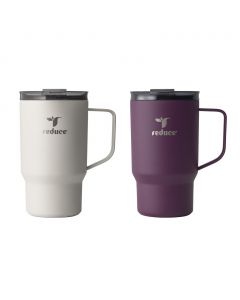 Reduce Set of Coffee Cups with Lids and Handles 2 Units