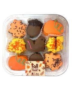 Bombolo Biscotti Decorated Cookies with Autumn Patterns 18 Units