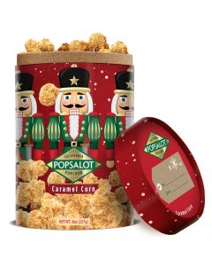 Popsalot Gourmet Caramel Popcorn in Gift Tin 227 g / 8 oz
