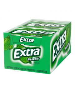 Wrigley's Extra Spearmint Sugar-Free Gum 10 Packs 37.5 g / 1.32 oz