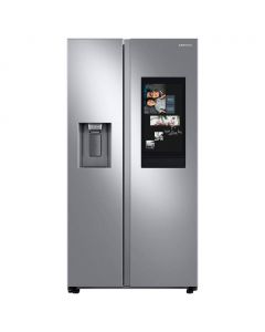 Samsung Side-by-Side Refrigerator with Smart Screen and Front Dispenser 199.73 gal / 26.7 cu.ft RS27T5561SRAA