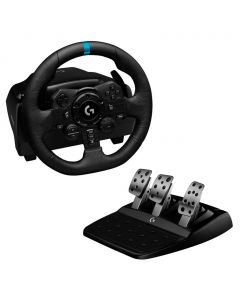 Logitech Immersive Racing Wheel Simulator for Xbox, PlayStation, and PC with Pedals Included