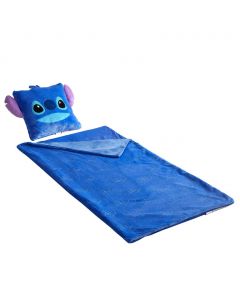 Disney Pillow and Sleeping Bag Set with Animated Characters for Kids