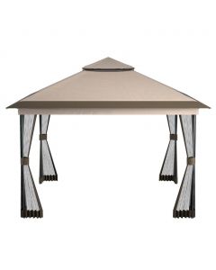 Cosco Canopy with Mosquito Net and Steel Frame 3.96 m x 3.96 m / 157.5“ x 157.5”