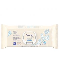 Aveeno Baby Wipes 3 Packs / 64 Units