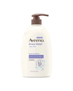 Aveeno Lavender Scented Body Wash 975 mL / 33 oz
