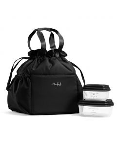Fit and Fresh Lunch Set with Wide Opening Thermal Bag and Airtight Containers
