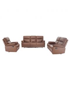 Davalon 3-Piece Reclinable Sofa Living Room Set