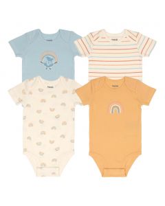 Pekkle Diapershirts for Girls 4 Pieces