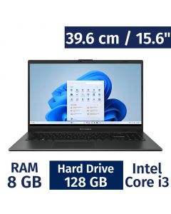 Asus 39.6 cm / 15.6" Inches Laptop Intel Core i3 8 Gigabytes / 128 Gigabytes E1504GA-WB31
