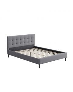 Northridge Home Queen Upholstered Bed Frame