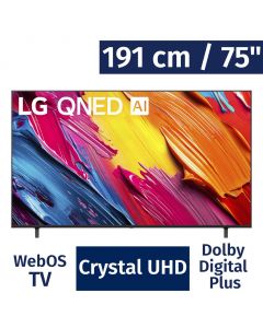 LG 191 cm / 75" WebOS 25 4K QNED UHD TV 75QNED70AUA