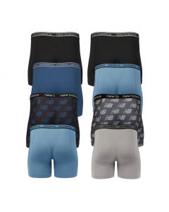 New Balance Men's Elastic Sports Boxers 8 Pieces