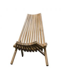 Melino Solid Acacia Wood Folding Chair