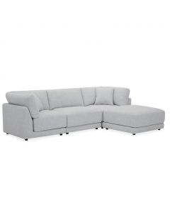 Kuka Gray Modular Design Sofa 4 Seat