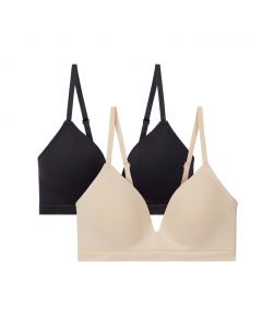 Nearly Nude Seamless Bra 2-Pack