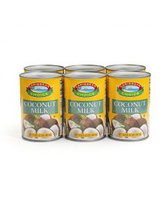 Caribbean Choice Coconut Milk 6 Units / 400 mL