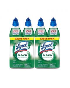 Lysol Toilet Cleaner with Bleach 4 Units / 709 mL