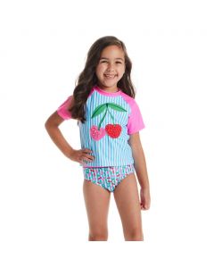 Andy & Evan 2-Piece Girls' Swim Set
