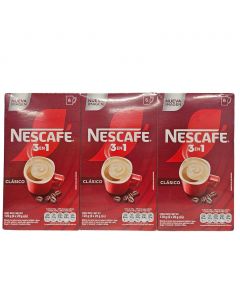 Nescafé 3-in-1 Classic Flavor Instant Coffee 3 Units / 6 Sachets / 20 g