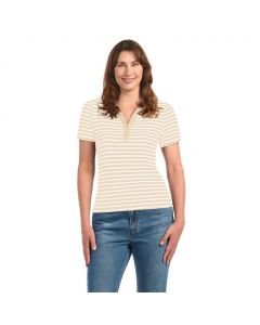 Hilary Radley Women’s Short Sleeve Polo Collar Shirt